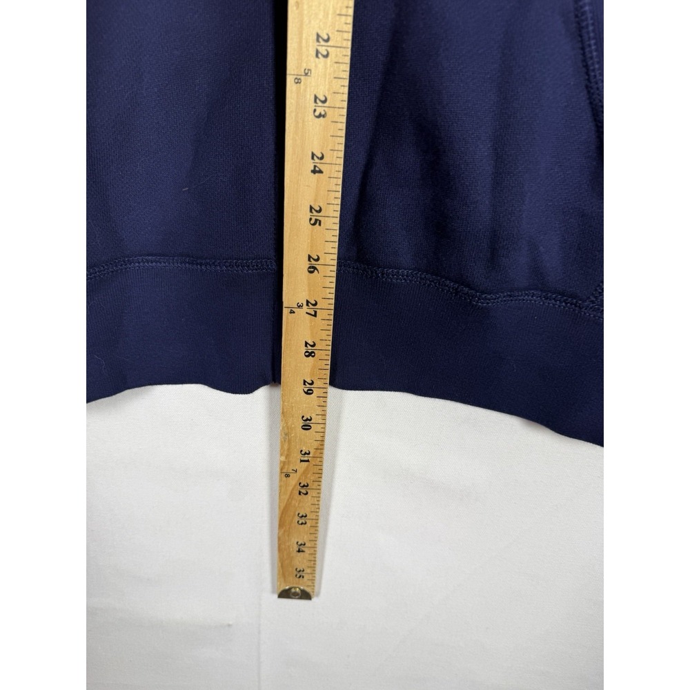 Polo Ralph Lauren Full Zip Hoodie Men's XL Navy Fleece Lined Thermal Hood Pony - Picture 7 of 7